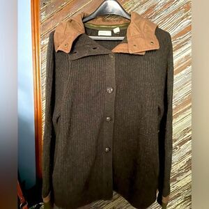 Sleeping on Snow Wood Elf wool button up cardigan